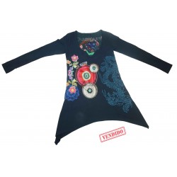 Blusa azul Desigual talla M