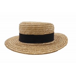 Sombrero de mimbre