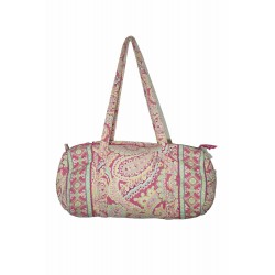 Bolso de viaje floreado