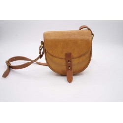 Mini bandolera de cuero