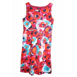 Vestido floreado XL