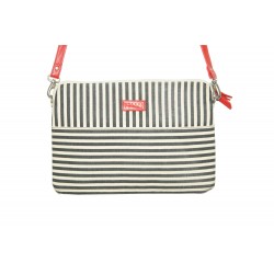 Porta tablet cartera rayado